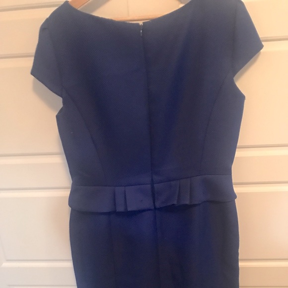 Cobalt patterned Sheath - Picture 2 of 3